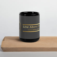 Load image into Gallery viewer, Live Above the Hype Success Academy Two Tone Black/Grey Glossy Mug