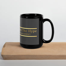 Load image into Gallery viewer, Live Above the Hype Success Academy Two Tone Black/Grey Glossy Mug